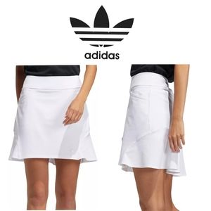 NWT Adidas white skirt with shorts size large